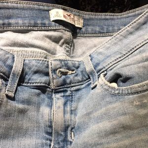 Hollister light wash bootcut jeans
